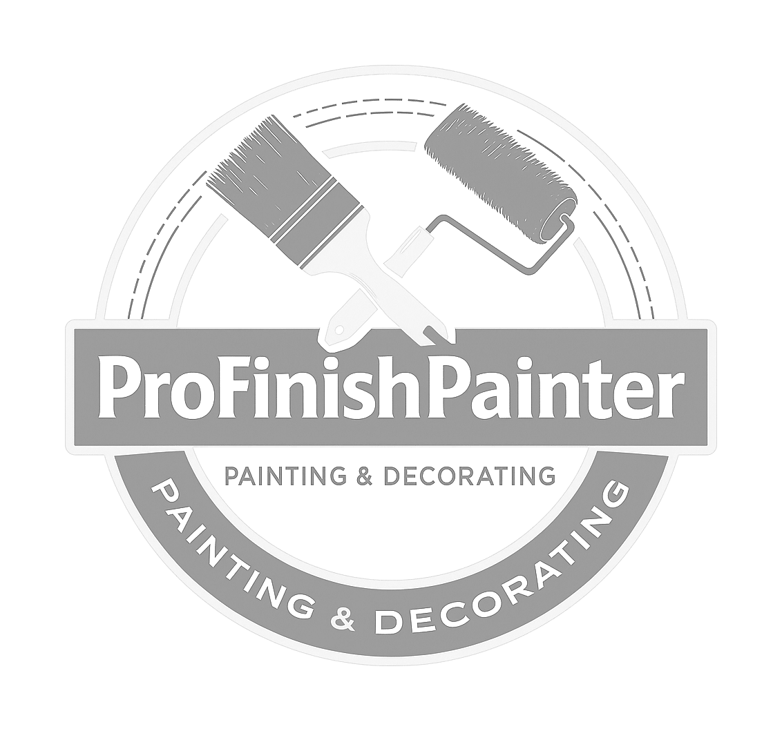 profinish painter logo upscaled transparent light greyscale